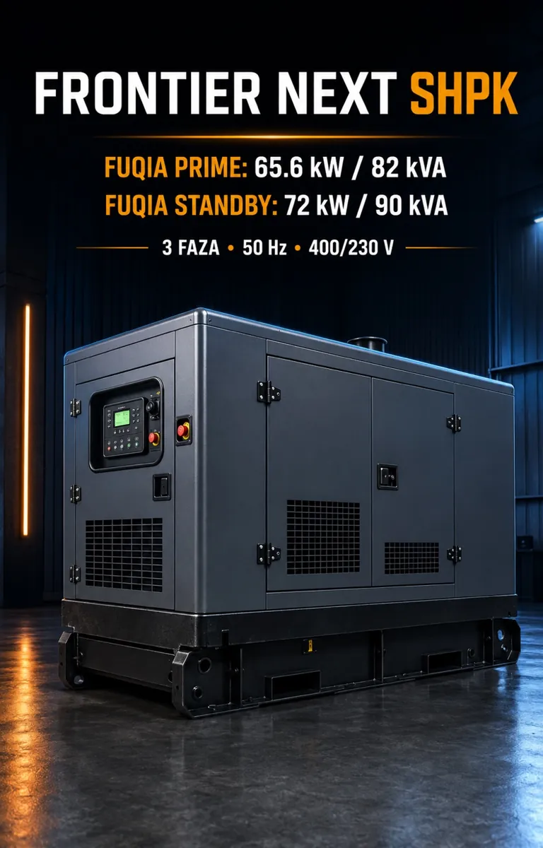 Gjenerator diesel silent · 65.6 kW