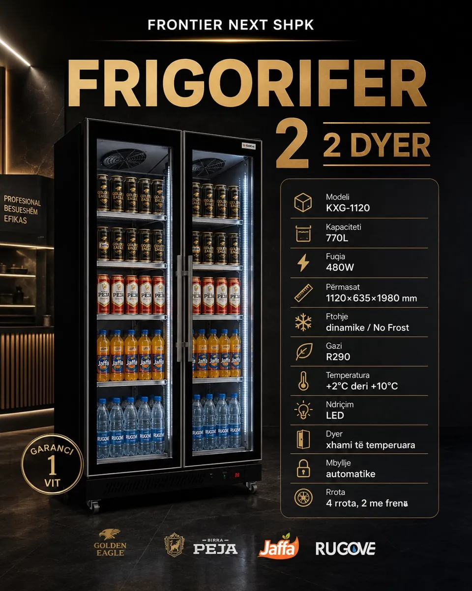 Frigorifer me 2 dyer
