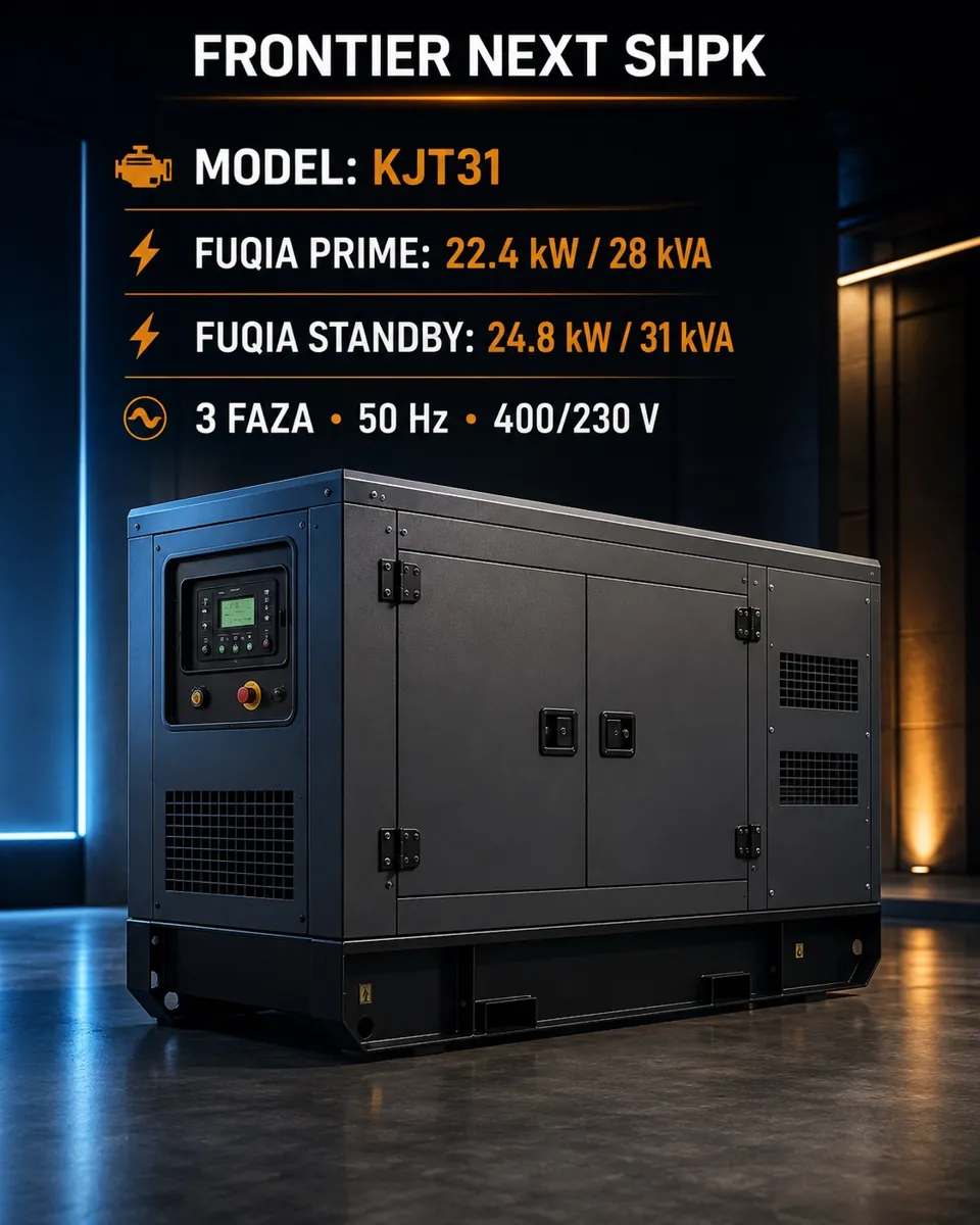 Gjenerator KJT31 · 22.4 kW