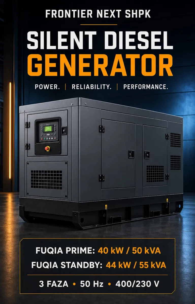 Gjenerator diesel silent · 40 kW